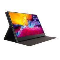 Nešiojamas monitorius 13,3 colio FHD 1920x1080P Plug and Play kompiuterio išorinis ekranas PC su US Plug