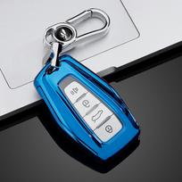 Geely automobilio raktų dėklas Emgrand S, Xingyue L, Boyue, Xingrui, Binyue, Binrui, Borui, Vision X6 modeliams blue