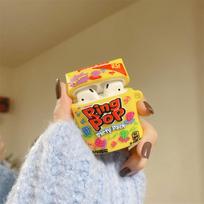 3D Deimantinis Užkandžių Maišelis Animacinis Mielas Ausinių Dėklas AirPods Pro 2 Dangtelis Silikoninis Ausinių Dangtelis AirPods 1 2 3 Dėžutė for AirPods 1 2
