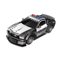 New 1/12 Remote Control Police Car Drift 2.4GHz High Speed Off-Road Racing Car with Cool Lights Long Battery Life Children's Toy Boy Birthday Gift MT1999 gray