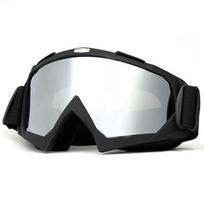 Retro Motokroso Akiniai - Apsauga nuo Vėjo ir Smėlio Harley Vairuotojams gray