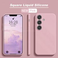 S24 S23 Ultra dėklas Minkštas skysto silikono telefono dėklas Dangtelis Samsung Galaxy S24 S 24 S23 S22 Ultra Plus S23Ultra S24Ultra dėklams For Galaxy S22 mėtų žalios spalvos