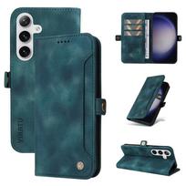 Piniginės Kortelių Stovelis Magnetinis Atlenkiamas Odinis Dėklas Samsung Galaxy S30 Ultra S25 Plus S24 S23 FE S22 S21 S20 Fe 4G 5G S10 Lite Galaxy S30 Ultra žalia