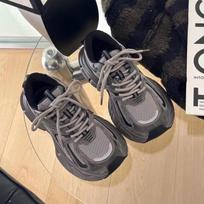 Paris dad shoes women ins tide 2025 mesh lightweight breathable sports shoes students step on shit versatile casual shoes 55 random pilka spalva