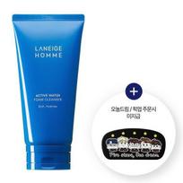 Laneige Homme Active Water Foam Cleanser_150ml blue