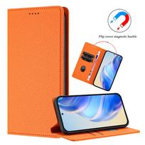 Flip Case For Samsung Galaxy A73,A72,A71,A42,M55,M54,M52,M35,M34,F54,M15,M14,Note20 Ultra,Xcove7 6 5 4,Wallet Satnd Phone Cover Leather&Galaxy M52 5G oranžinė