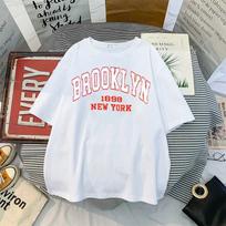 Women T Shirt Printed Tops Tee Harajuku FeUnisex Streetwear Short Sleeve Kawaii T Shirt Plus Size Summer Oversized T-shirts Casual L