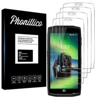 Tempered Glass for Crosscall Action X5 [Pack 4] Screen Protector Film Phonillico® skaidri