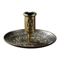 Chinese Style Metal Palo Santo Holder Incense Burner for Palo Santo Sticks Incense Holder Scent Wood Stand and Ash Catche bronza