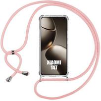 Case for Xiaomi 14T, Protection with Pink Cord - EFConnection®