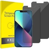 E.F.Connection - 3 pieces Tempered Glass Anti-Spy For For iPhone 13 (6.1 )