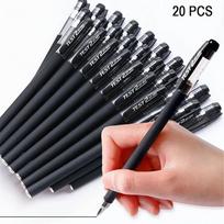 20 0,5 mm juodų tušinukų mokyklos mokiniams arba naudojimui biure, verslo parašo rašiklis, biuro studentų egzaminų plunksnakotis, tušinukas 20pcs