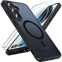 Coque de protection pour Samsung Galaxy A36 5G - Noir - 2 Verres Trempés - Antichoc juoda