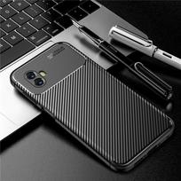 Dėklas Samsung Galaxy Xcover 6 Pro Dėklas Samsung XCover 6 Pro Minkštas TPU Anglies Pluošto Dėklas Samsung XCover Pro 2 6 5 XCover6 Pro For Xcover Pro juoda