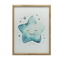 Dream Star Dream Star, 40X50 Cm, Gold Aluminum Frame, 230 Gsm Matte Paper 54