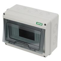 Elektroninė jungiamoji dėžutė Perjungiamasis maitinimo šaltinis Paskirstymo apsauga Vandeniui atsparus ABS 8 vietų