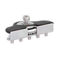 2pcs Light Bar Mounting Brackets Hood LED Pods Work Lamp Clamp Holder Universal for Car