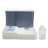 Automatic Cat Feeder Simple Clear Large Capacity 2 in 1 Pet Food Feeder and Water Dispenser for