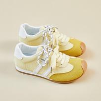 Dexun shoes women's tide increases in spring, new students running sports and leisure 35 geltona