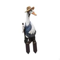 2D Acrylic Duck Garden Ornament, Lawn Stake, Bonsai Sign Male Duck