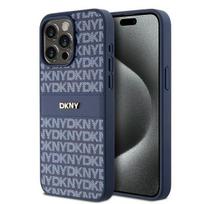 Dkny Dkhcp15Xprthslb Iphone 15 Pro Max6.7 Blue Hardcase Leather Mono Stripe & Metal Logo
