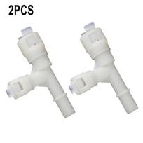 2x Heater Hose Connector 800-413 For GMC Yukon Sierra 3500 Chevy Tahoe Suburban
