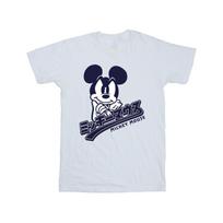 Disney Mens Mickey Mouse Japanese T-Shirt S balta