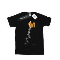 Disney Mens Mickey Mouse Climbing Silhouettes T-Shirt S juoda