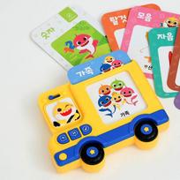 Pinkfong Baby Shark Hangul Kortelių Rinkinys: Autobusas ir Plakatas