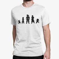 Dragon Ball Son Goku Team Vegeta Silhouette Anime Men's Organic T-Shirt S-XXXL 4XL