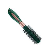 Round Hair Brush Anti Static Massage Hair Brushes Women Styling Brush Comfortable Grip Plastic Detangling Brush for