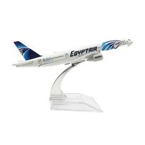 1/400 mastelis 16cm EGYPT AIR LĖKTUVO MODELIS BOEING 777 LĖKTUVAS Lėktuvo Modelis Plenel Lėktuvas Metalinis Liejinio Pla white
