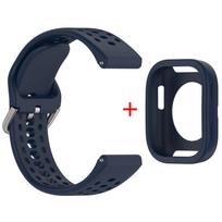 Original Silicone+Case For Amazfit Bip 6 Strap accessories Soft breathable Correa+Protective Bumper cover for Amazfit Bip6 band For Amazfit Bip 6