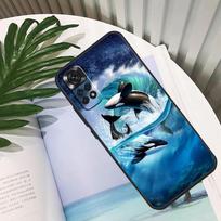 Killer Whale Funda For Xiaomi Redmi Note 11 10 12 13 14 15 Pro Plus Case For Redmi 15C 10C 13C 12C 14C 15 Note 15 Pro Plus 5G gray