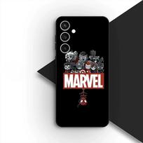 Cover for Apple iPhone 16 14 15 Plus 11 Pro Max 16E ProMax + 16Plus 15+ 14+ Casing Case Thanos Marvel Venom Iron Spider Man iPhone 15 Plus black