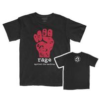 Rage Against The Machine TShirt Red Fist RATM Official Band Black New Unisex T-Shirt XXL