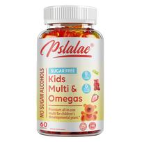 Kids Smart Gummies Multivitamin Omega 3 Gummy Bears Berry Flavor 120