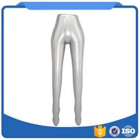 Gold Inflatable Female Mannequin Lower Body Leg Model sidabras