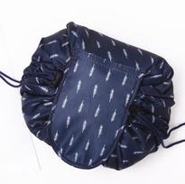Lazy Drawstring Make Up Bag Portable Large Travel Cosmetic Bag Pouch Lazy Make Up Bag