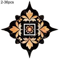 HOW-E 36Pcs Tile Decals Self-adhesive Waterproof PVC Self-adhesive Floor Stickers 2