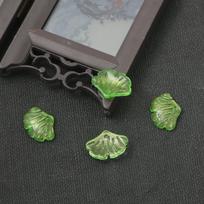 10vnt 15x20mm senoviniai ginkmedžio lapų karoliukai, stikliniai pakabukų karoliukai papuošalams gaminti pasidaryk pats Auskarai plaukų segtukų priedai