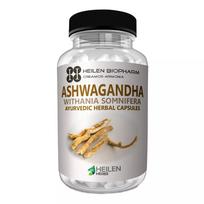 Ašvagandha (180 lašų, ​​500 mg), Ašvaganda, Heilen Biopharm