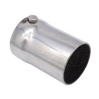 Universalus 45 mm montuojamas motociklo išmetimo vamzdžio katalizatoriaus duslintuvas priekinio vidurio galo DB duslintuvas, skirtas Akrapovic SC AR pabėgimo varikliui gray