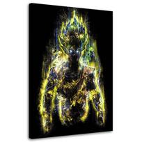 Canvas print, Goku the Anime Manga Hero 40x60 įvairiaspalvis