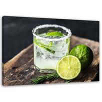 Canvas print Lime Cocktail 60x40 žalia