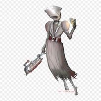 Dead By Daylight Nurse Myers Iron on Heat Transfer Printing Vinyl Patches Sticker for Clothes DIY Appliques Washable Patches gray