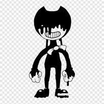 Bendy 2 Bendy And The Ink Machine Drawing Iron on Heat Transfer Printing Vinyl Patches Sticker for Clothes DIY Appliques Washable Patches brown