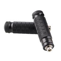 2 vnt. Universalūs CNC Motociklų Galiniai Kojų Atramos Kojų Atramos Kojų Atramos Pegs Pedalai M8 6063 Aliuminis Pertvarkyti Patvarūs black