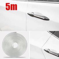 Skaidri 5M Automobilio Durų Krašto Apsauginė Juosta Nuo Įbrėžimų Automobilio Durų Antirėminė Juosta Automobilio Stilius Automobilis 500 cm juoda