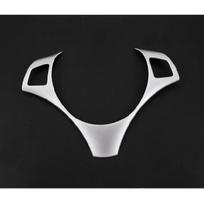 Carbon Fiber Style ABS For BMW E90 3 Series 2005-2012 Car Steering Wheel Decoration Frame Trim For BMW E87 1 Series sidabras